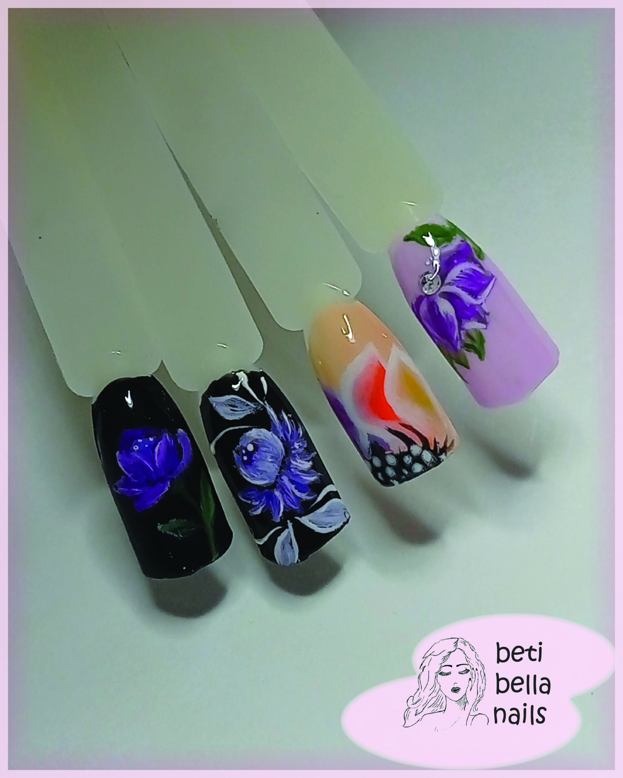 zdobienia namalowane ręcznie