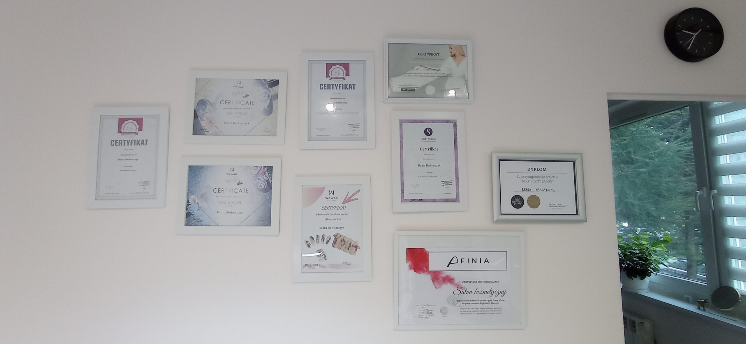 certyfikaty szkoleń