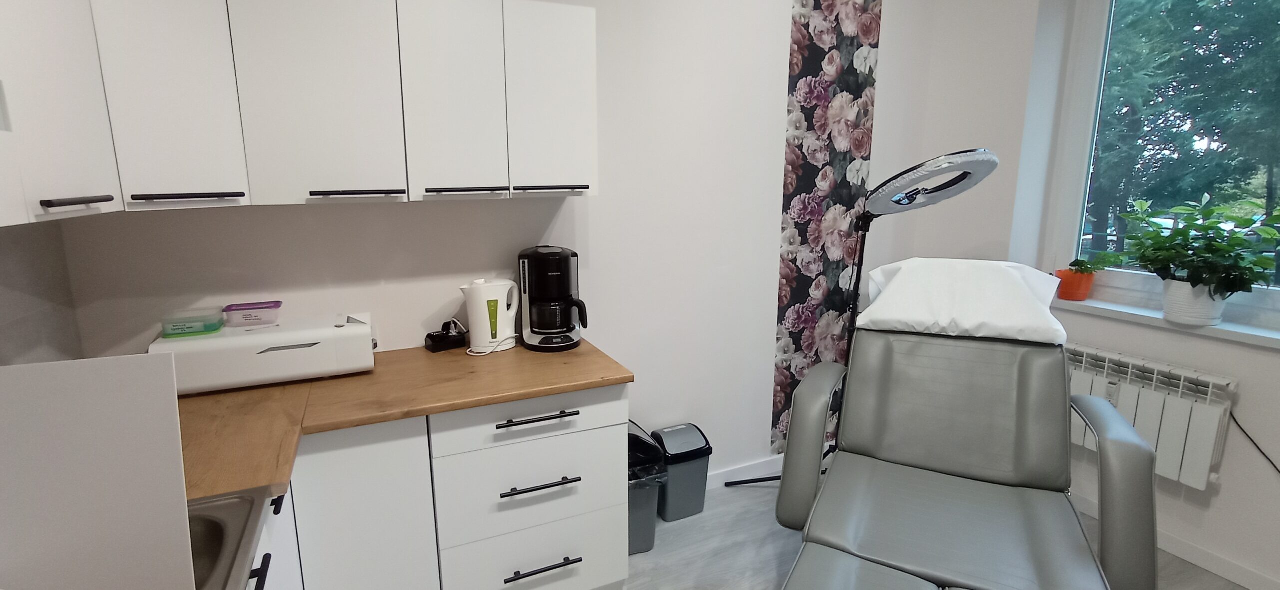 gabinet zabiegowy salonu kosmetycznego