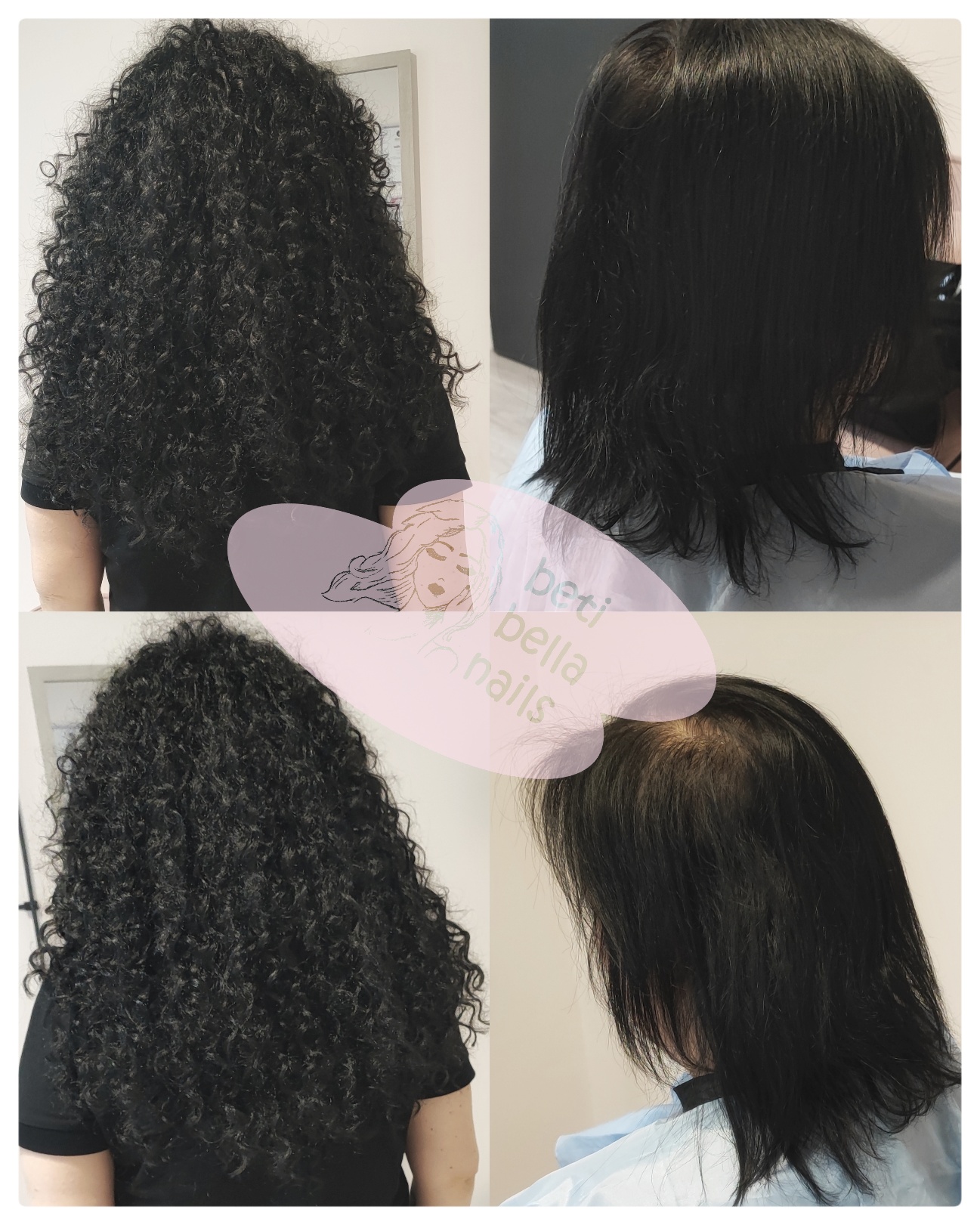 kolor czany afroloki